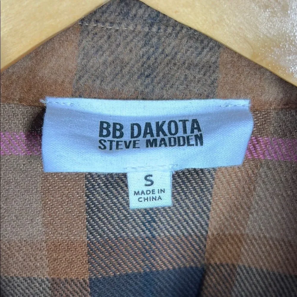 BB Dakota by Steve Madden Brown Utility Jacket